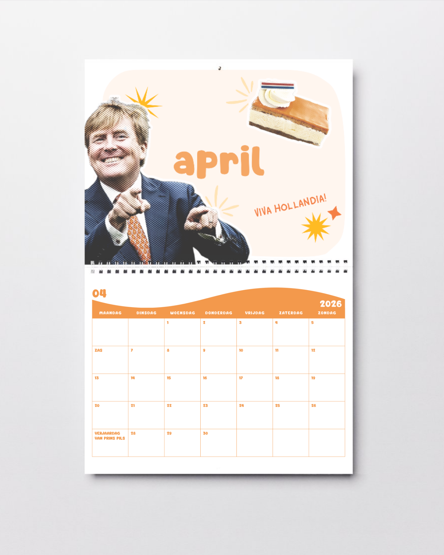 Meme jaar kalender '26