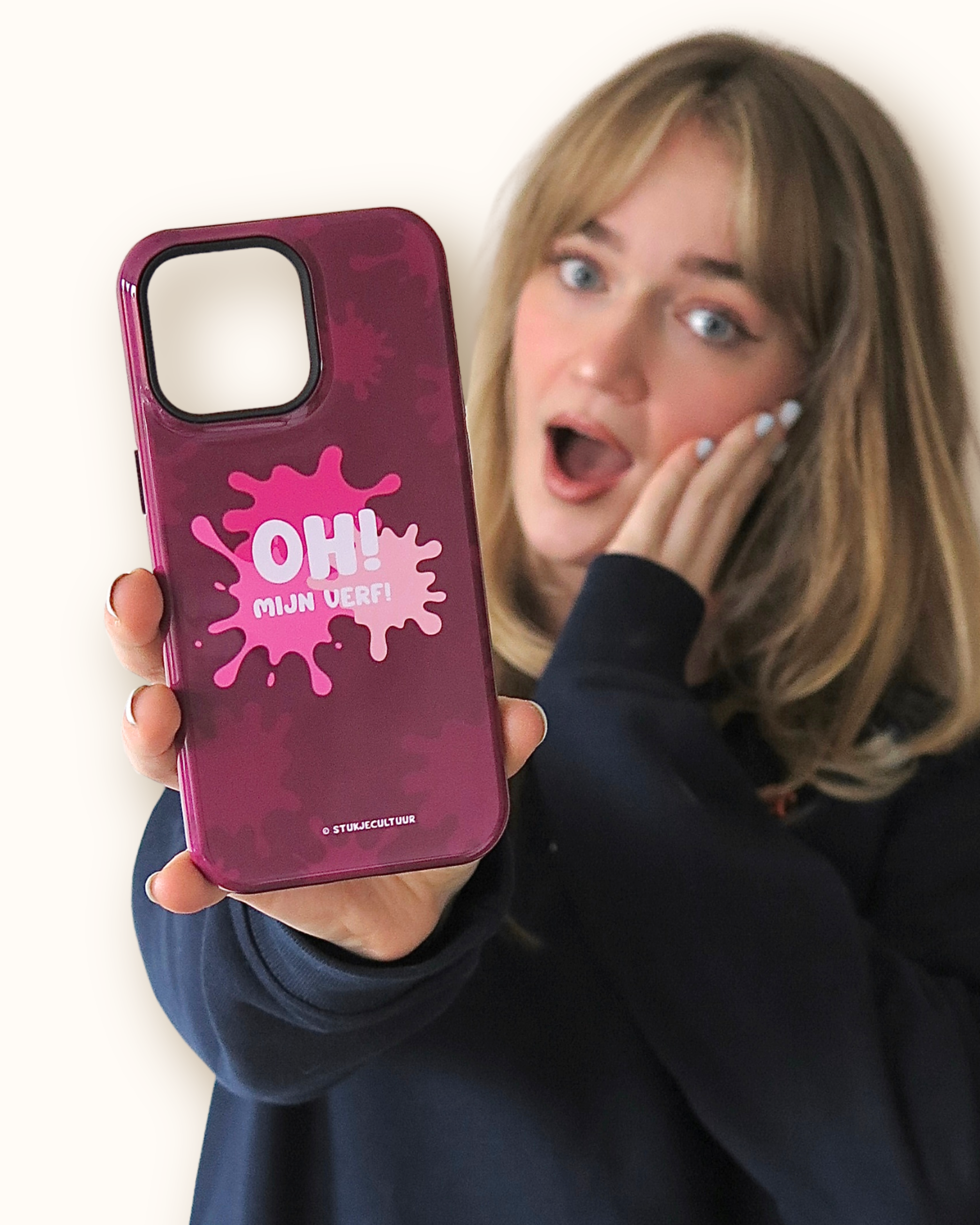 Mijn verf! Telefoonhoesje