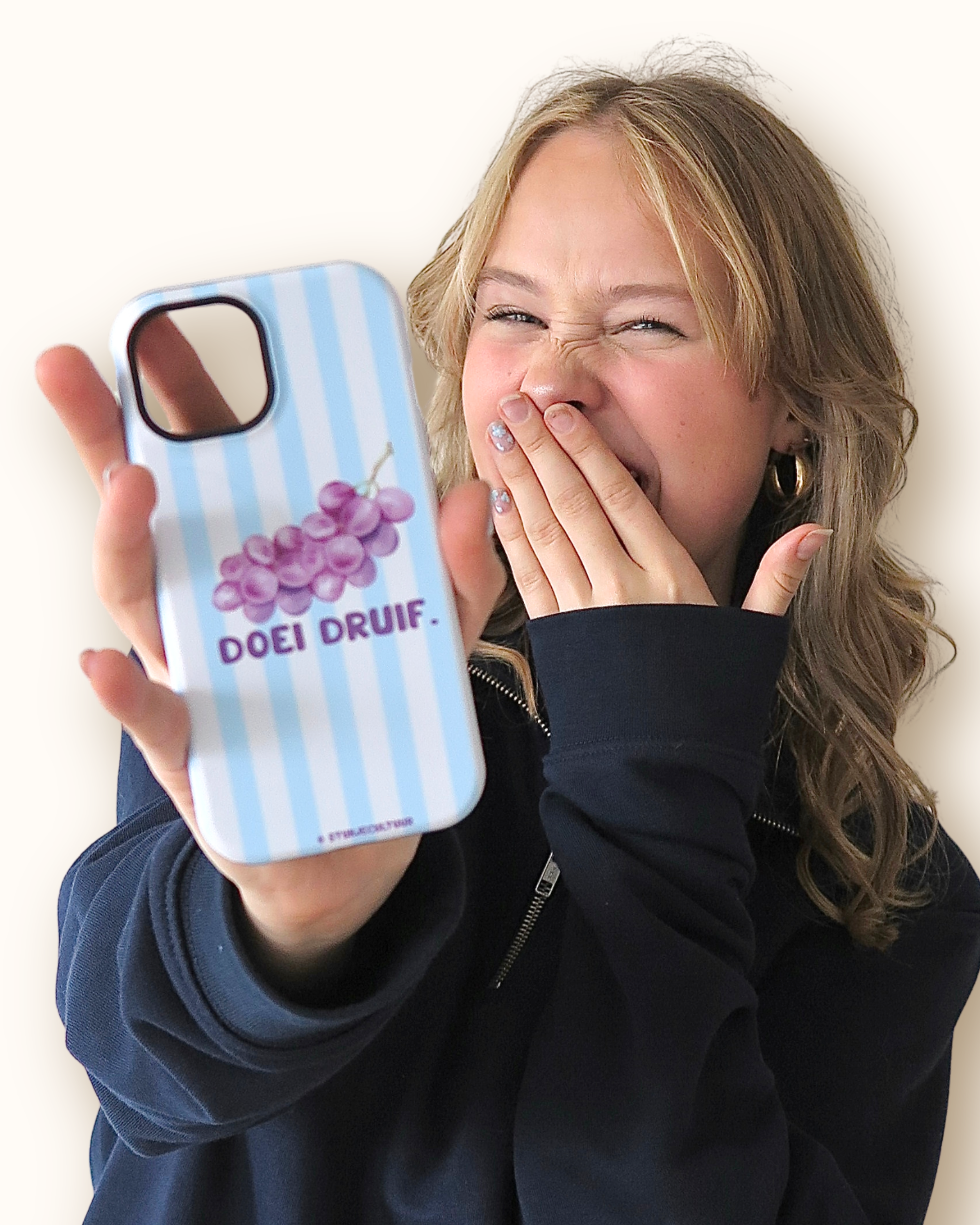 Doei druif! Telefoonhoesje