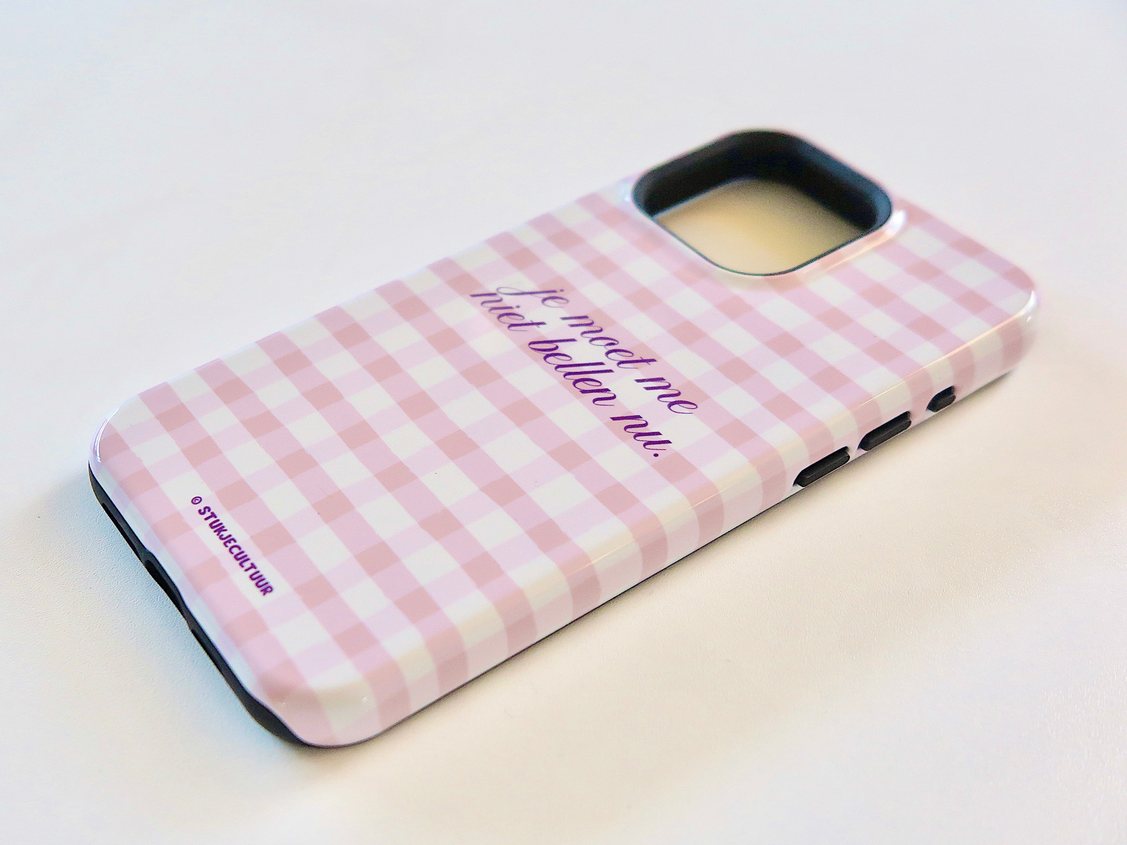 Niet bellen nu! Telefoonhoesje