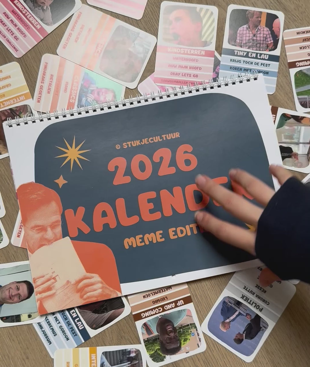 Meme jaar kalender '26