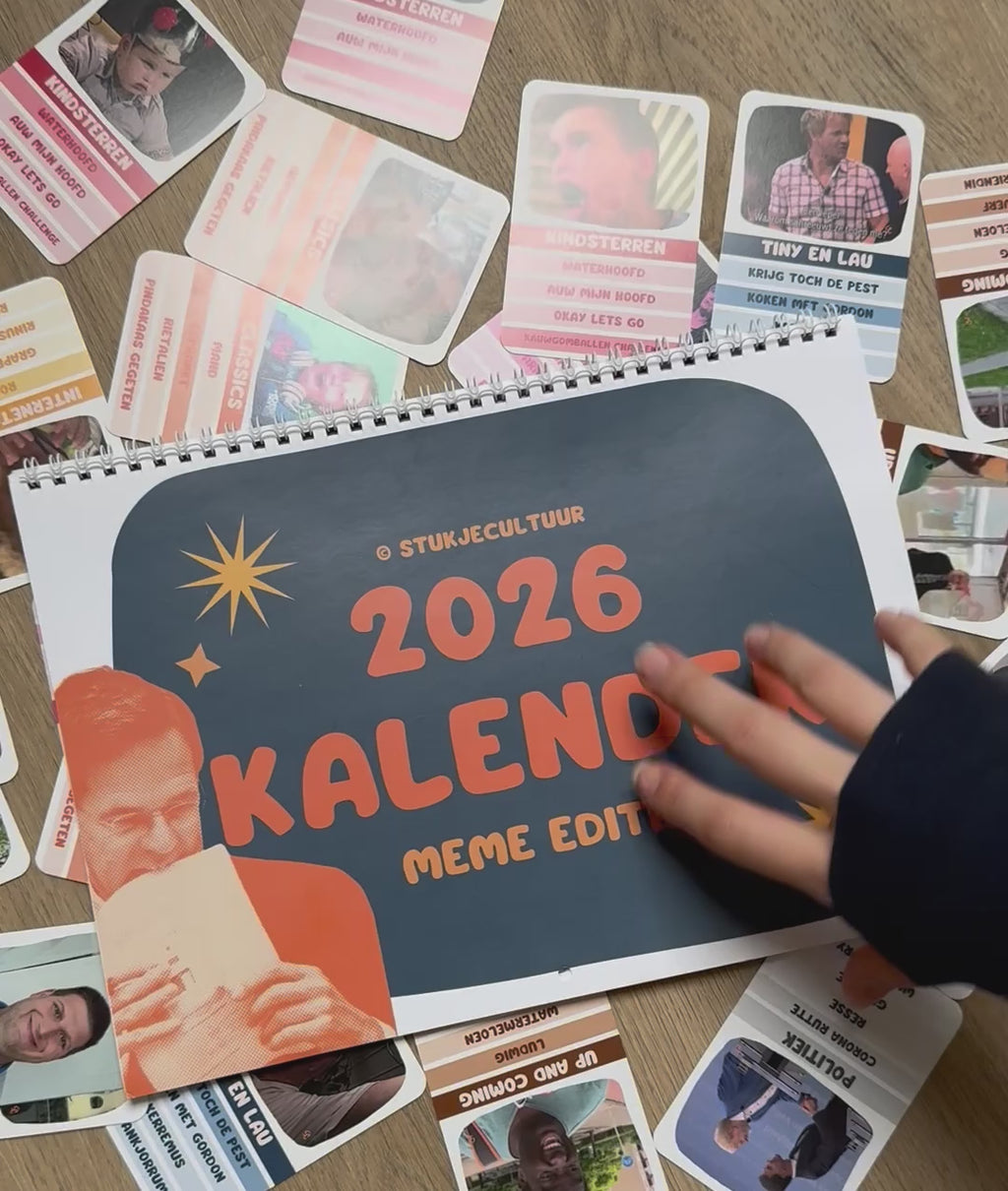 Meme jaar kalender '26